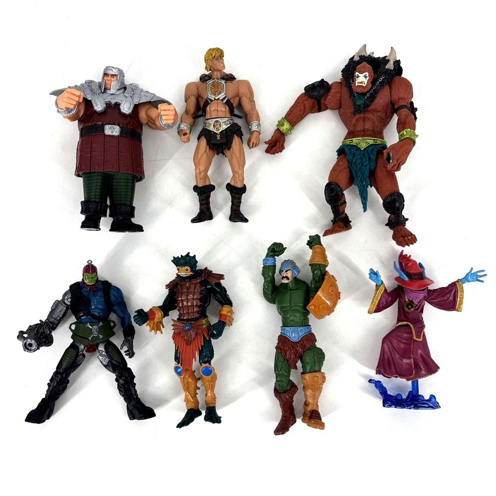 Masters of the Universe Origins 200X Figures Cartoon Collection Lot Of 7